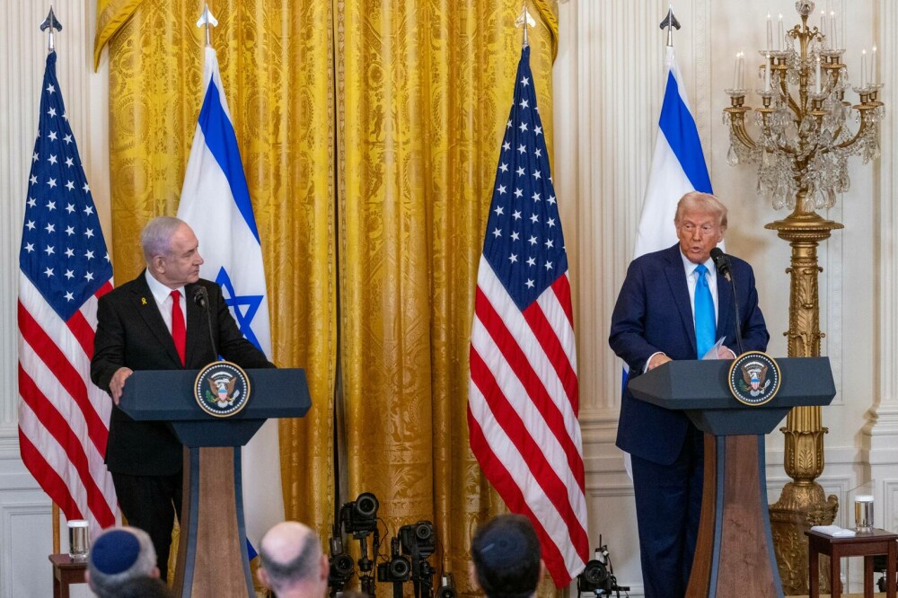 Trump propune relocarea locuitorilor din Gaza, într-o conferință alături de Netanyahu: „SUA vor prelua controlul” - Imaginea 2