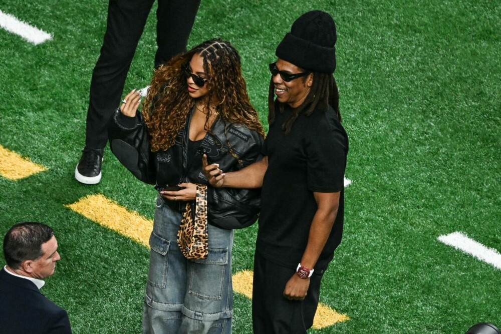 Taylor Swift, Jay-Z, Adam Sandler, Lionel Messi şi Bradley Cooper, printre celebrităţile prezente la Super Bowl 2025. FOTO - Imaginea 2