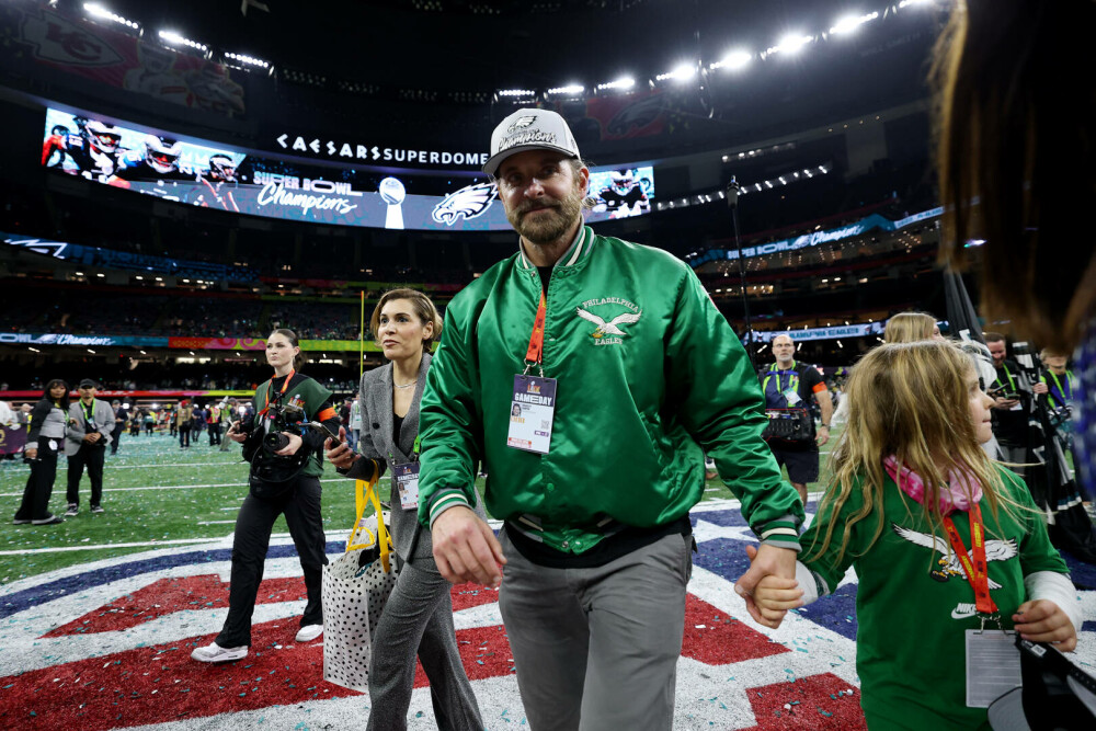 Taylor Swift, Jay-Z, Adam Sandler, Lionel Messi şi Bradley Cooper, printre celebrităţile prezente la Super Bowl 2025. FOTO - Imaginea 16