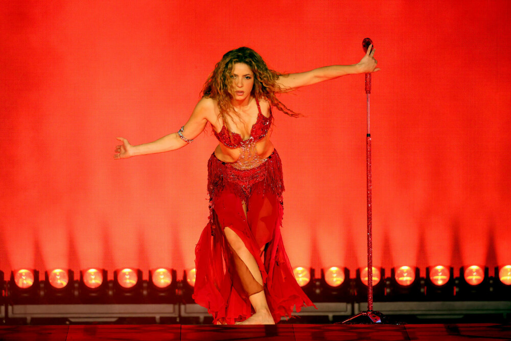 Shakira și-a lansat la Rio de Janeiro primul turneu mondial din ultimii șapte ani. Imagini spectaculoase cu artista. FOTO - Imaginea 6