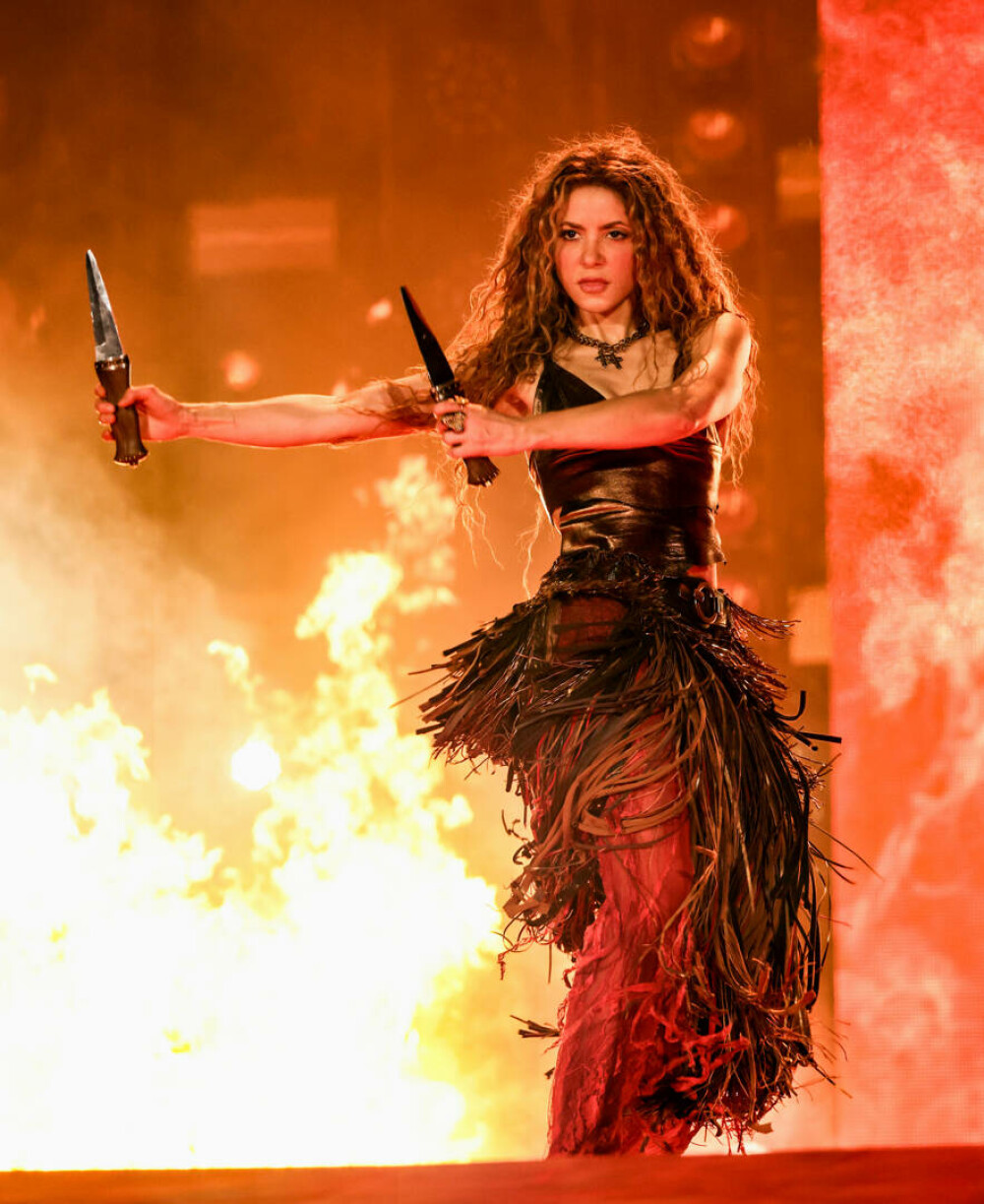 Shakira și-a lansat la Rio de Janeiro primul turneu mondial din ultimii șapte ani. Imagini spectaculoase cu artista. FOTO - Imaginea 31