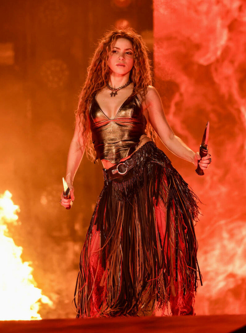 Shakira și-a lansat la Rio de Janeiro primul turneu mondial din ultimii șapte ani. Imagini spectaculoase cu artista. FOTO - Imaginea 32