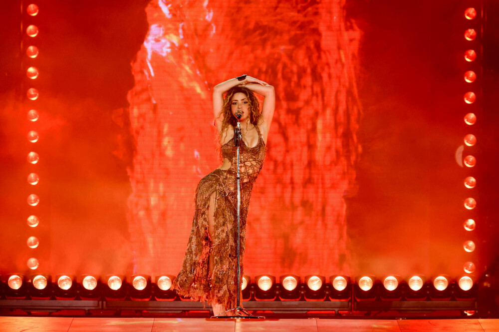 Shakira și-a lansat la Rio de Janeiro primul turneu mondial din ultimii șapte ani. Imagini spectaculoase cu artista. FOTO - Imaginea 33