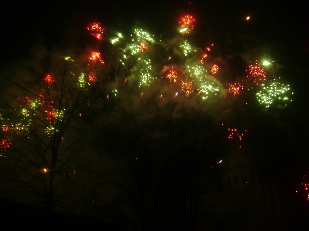 Oradea a intampinat anul 2009 scaldata in lumina artificiilor - Imaginea 2