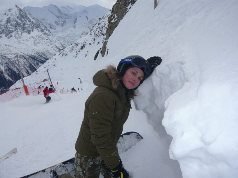 Dana Rogoz, Alina Grigore si Bogdan Albulescu, in vacanta la Chamonix - Imaginea 3