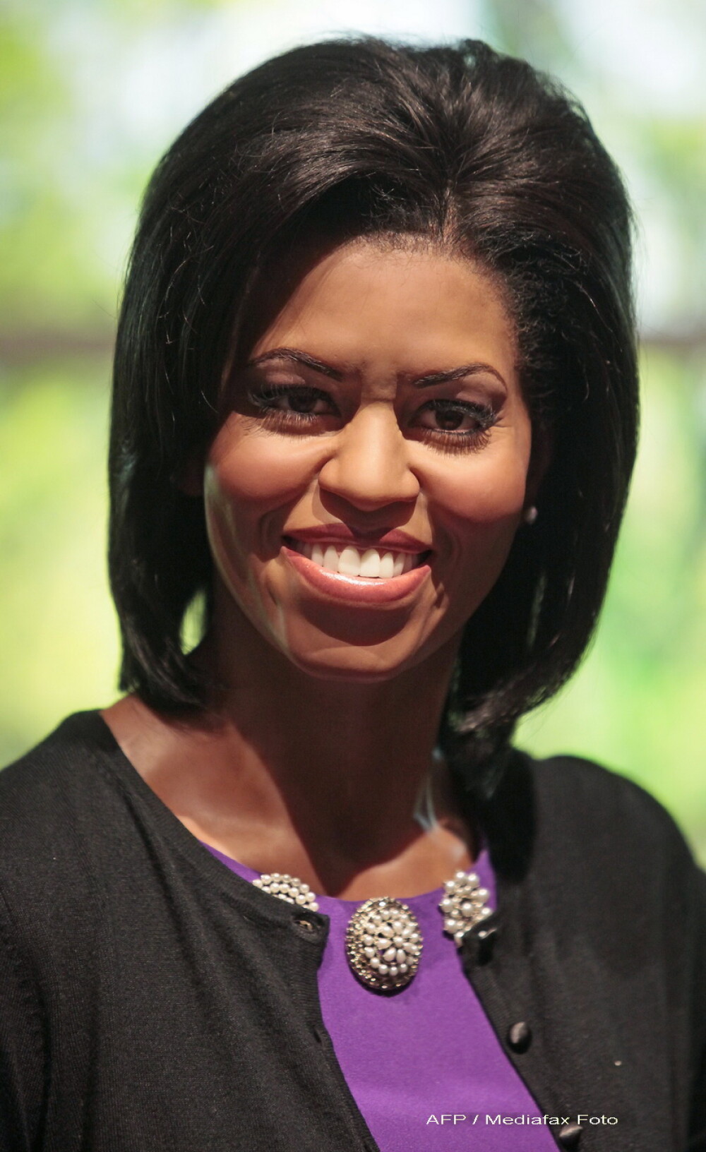 Si Michelle Obama are statuie de ceara - Imaginea 3