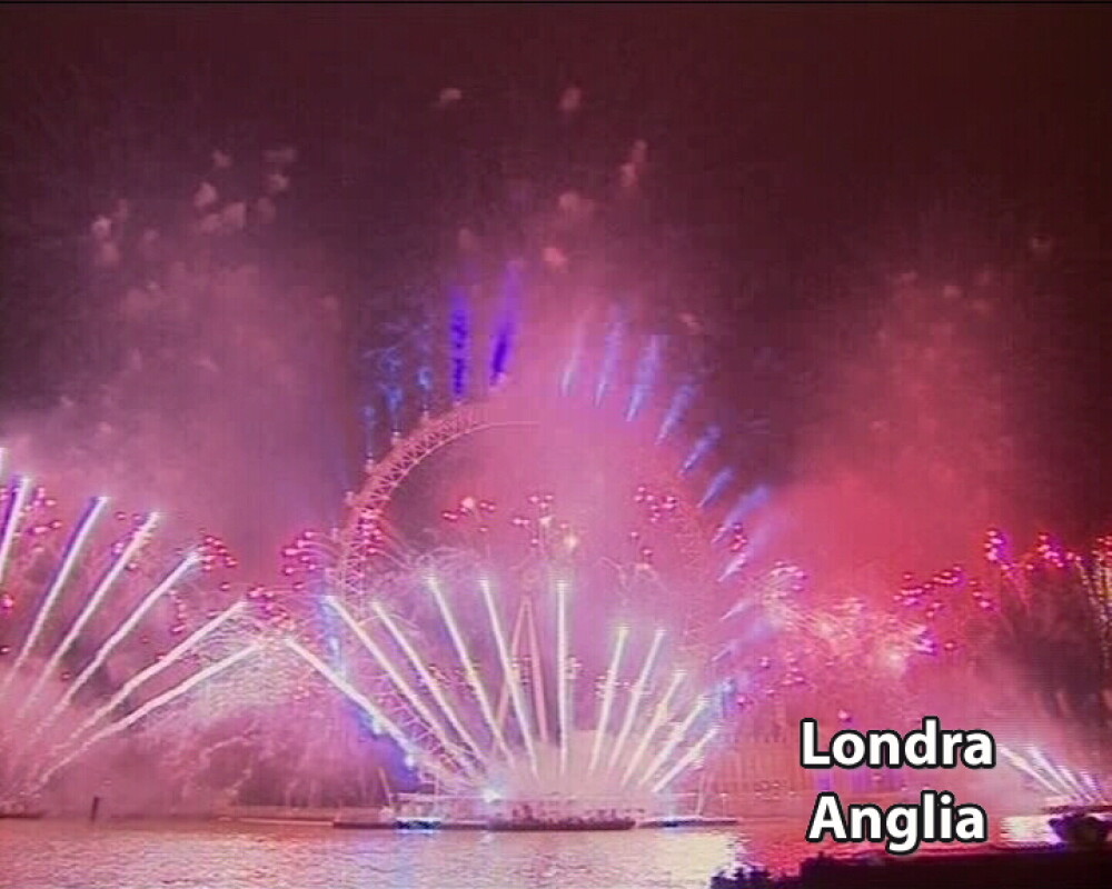 Explozie de lumini si bucurie.Cum a fost primit 2011 in lume. Foto si video - Imaginea 21