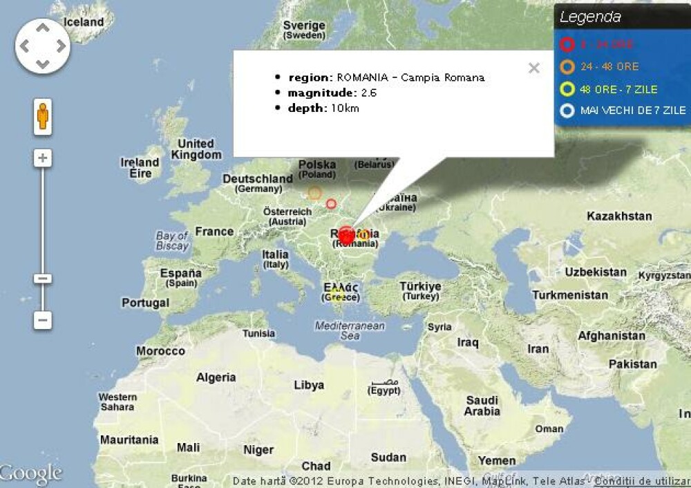 Inceput de an cutremurator. 23 de seisme in Romania, in decurs de doua zile - Imaginea 1