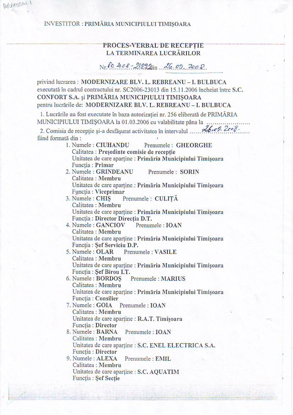 Explicatiile Primariei Timisoara: cum au fost falsificate sapte semnaturi pe documente oficiale - Imaginea 3
