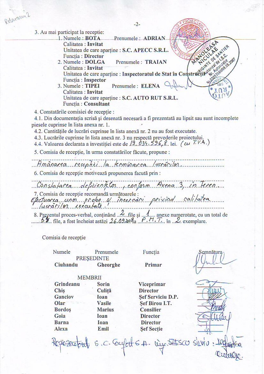 Explicatiile Primariei Timisoara: cum au fost falsificate sapte semnaturi pe documente oficiale - Imaginea 4