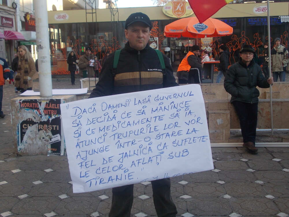A unsprezecea zi de proteste s-a incheiat fara niciun incident la Timisoara. - Imaginea 4