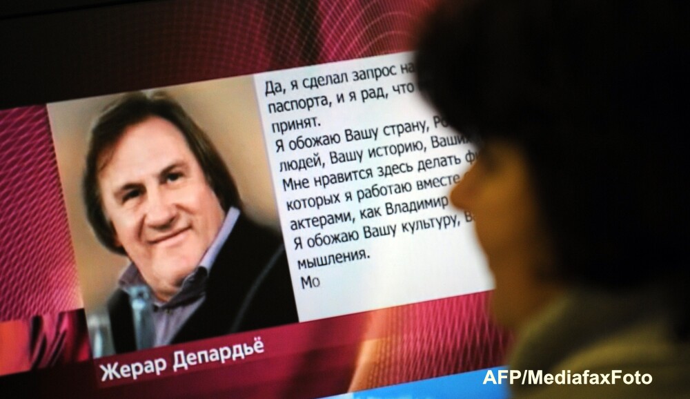 Gérard Depardieu s-a intalnit cu Vladimir Putin si a primit pasaport rusesc - Imaginea 1