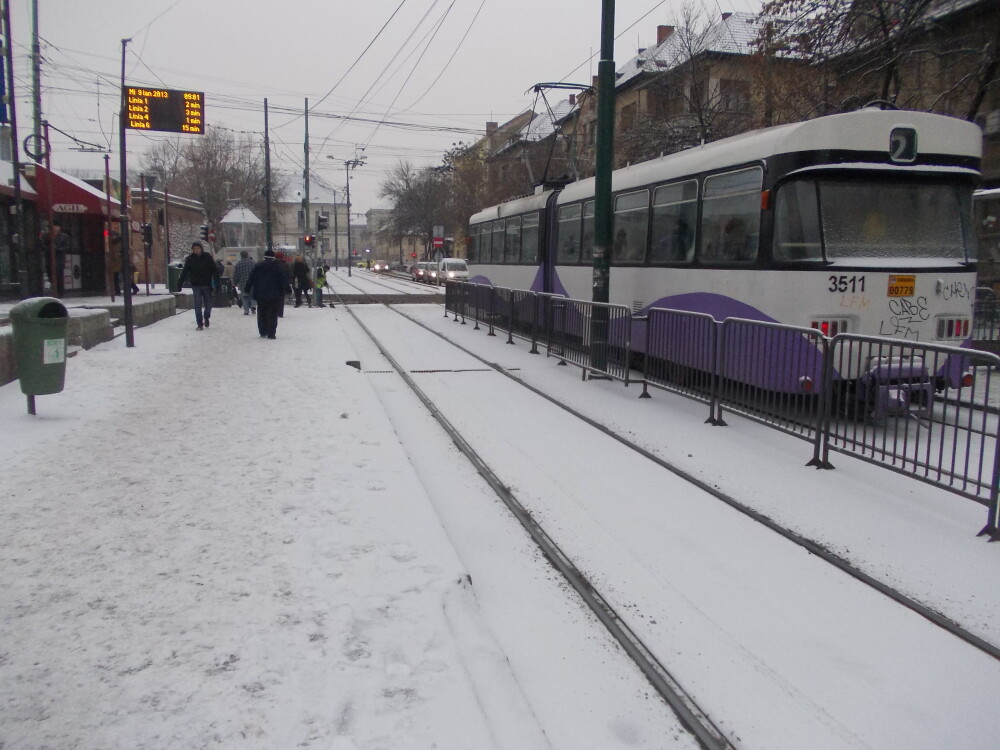 Timisoara, acoperita din nou de zapada. Vezi aici ce temperaturi ne asteapta in zilele urmatoare - Imaginea 1