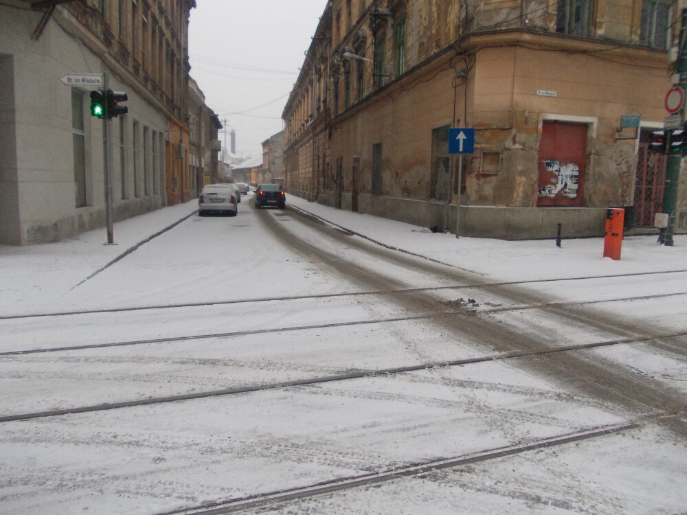 Timisoara, acoperita din nou de zapada. Vezi aici ce temperaturi ne asteapta in zilele urmatoare - Imaginea 2