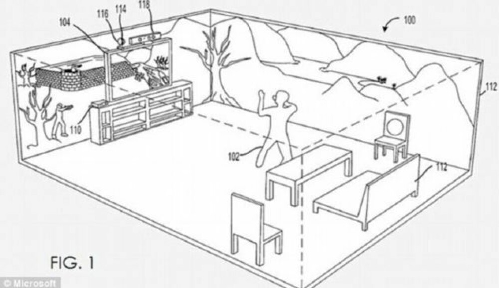 IllumiRoom, inventia de la Microsoft care iti transforma toata camera intr-un televizor urias. VIDEO - Imaginea 4