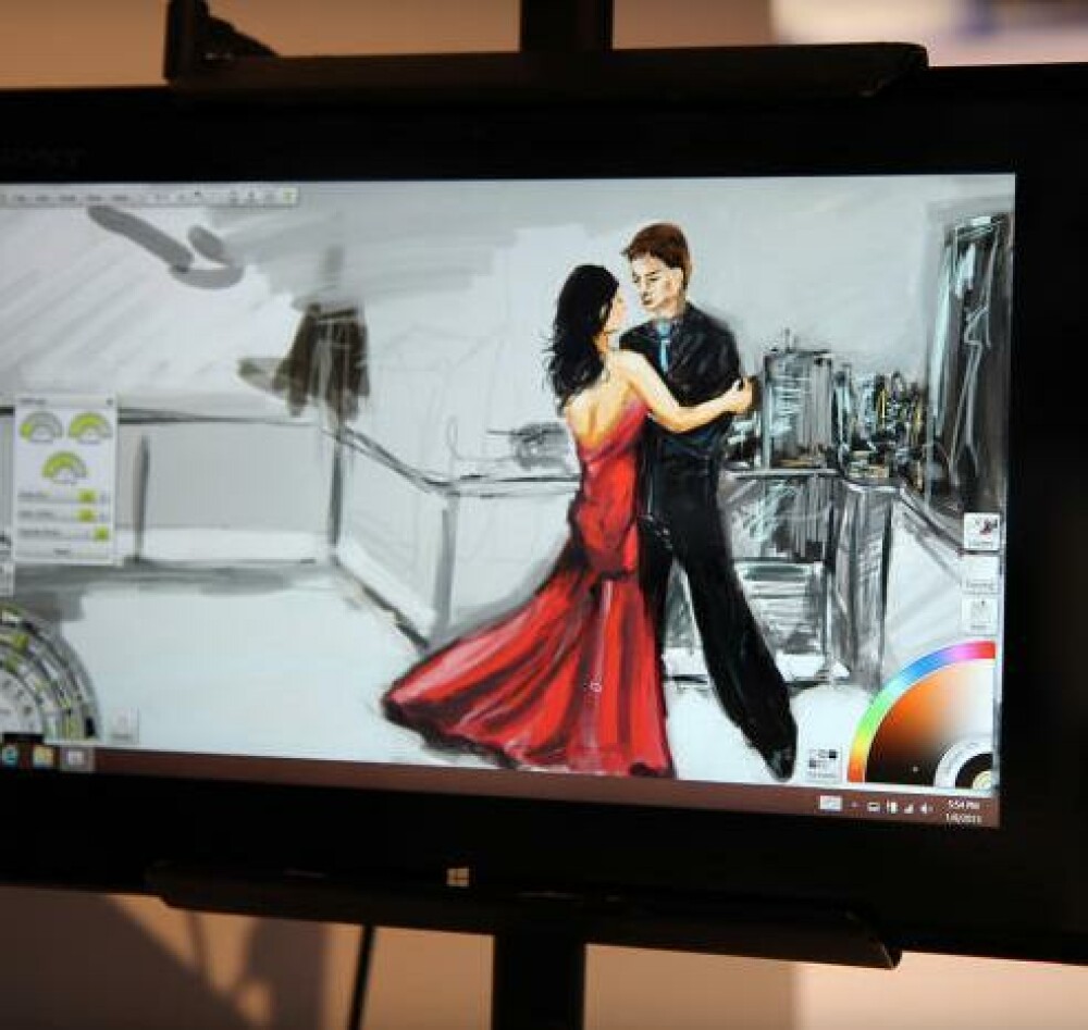 Cum arata pictura pe tablete. Doi artisti au facut minuni pe Vaio Duo 11 si Sony Tap 20 - Imaginea 3