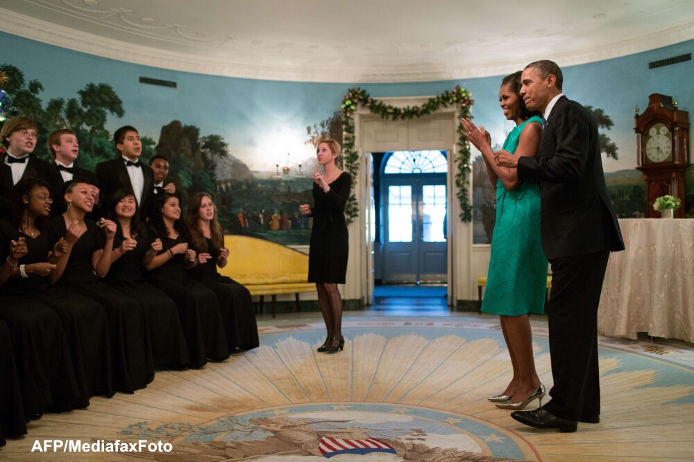 Barack Obama a depus juramantul de presedinte al Statelor Unite - Imaginea 1
