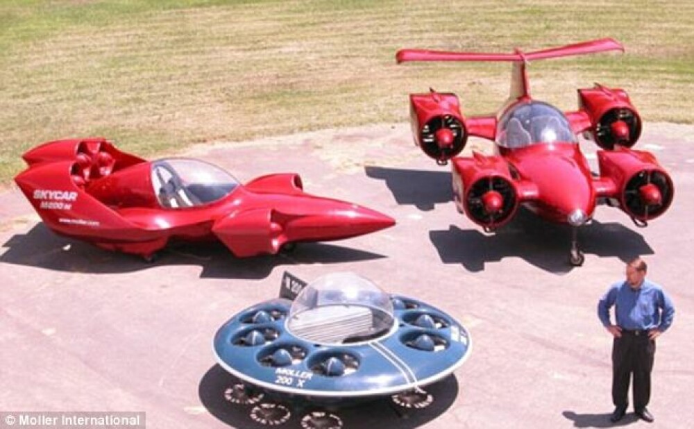 Masina zburatoare, unul din marile vise SF, cu 80 milioane de dolari mai aproape de realitate. VIDEO - Imaginea 1