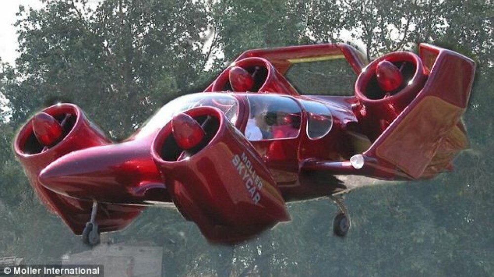 Masina zburatoare, unul din marile vise SF, cu 80 milioane de dolari mai aproape de realitate. VIDEO - Imaginea 2