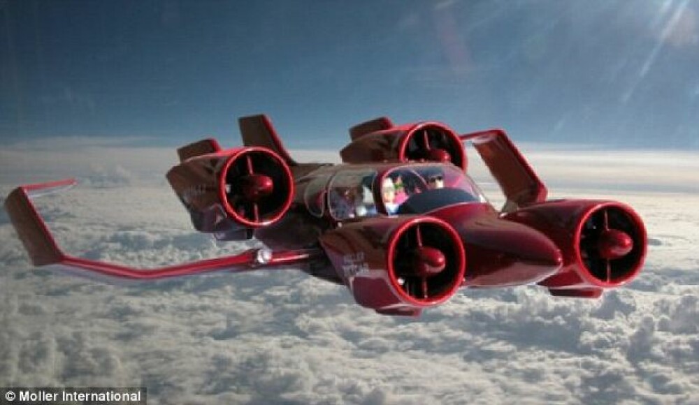 Masina zburatoare, unul din marile vise SF, cu 80 milioane de dolari mai aproape de realitate. VIDEO - Imaginea 3