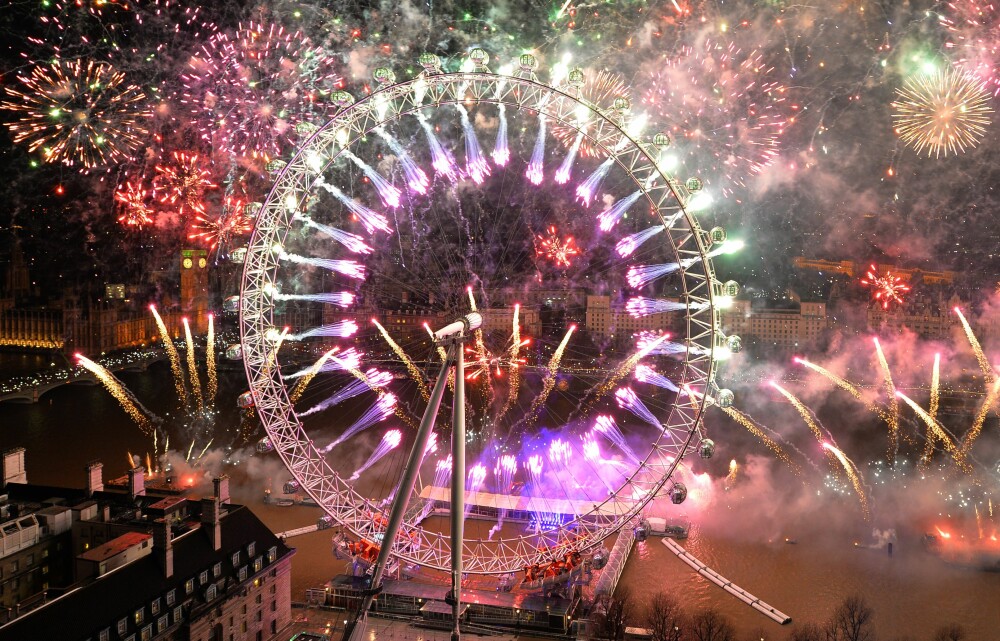 REVELION 2014. Cum au aratat petrecerile si artificiile de Anul Nou in marile orase ale lumii - Imaginea 14