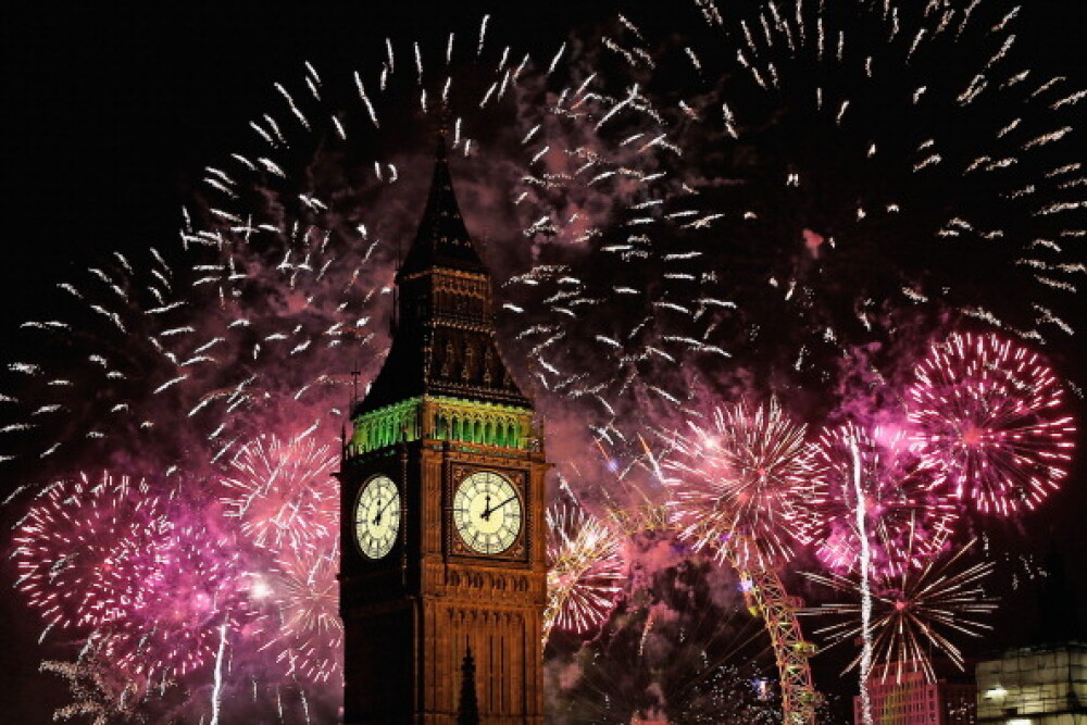 REVELION 2014. Cum au aratat petrecerile si artificiile de Anul Nou in marile orase ale lumii - Imaginea 15