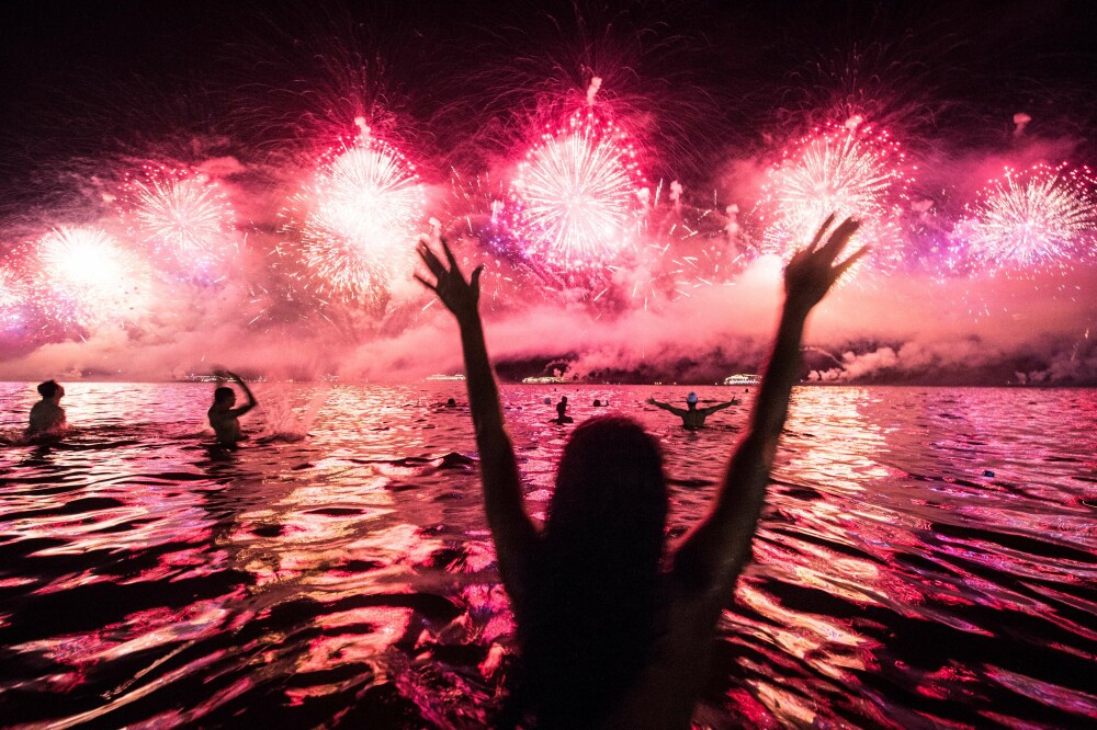 REVELION 2014. Cum au aratat petrecerile si artificiile de Anul Nou in marile orase ale lumii - Imaginea 24