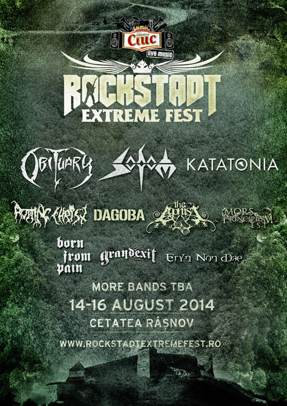 Concert Sodom la Rockstadt Extreme Fest 2014 - Imaginea 1