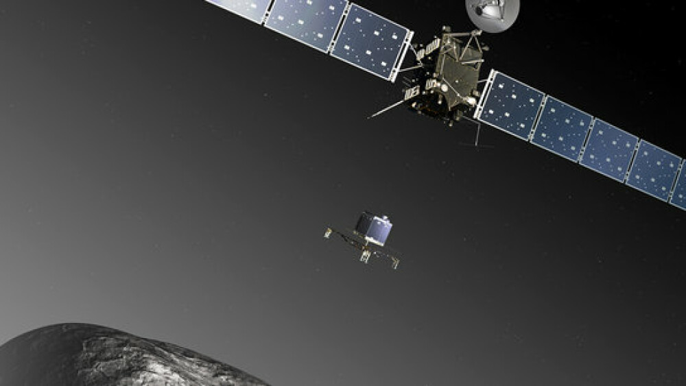 Sonda spatiala repornita dupa 3 ani. Misiunea europeana Rosetta va cobori pe o cometa - Imaginea 1