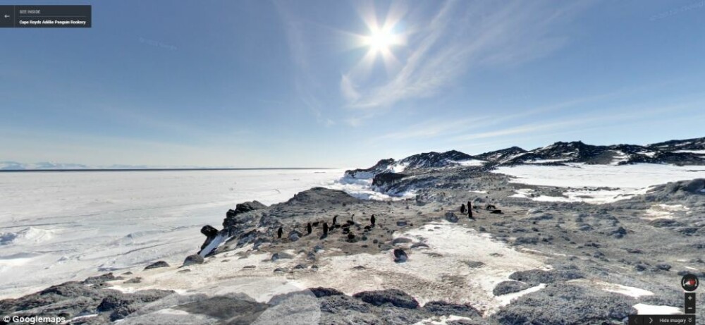 GALERIE FOTO. Polul Sud pe Google Street View. Cum arata cea mai izolata zona din lume - Imaginea 1
