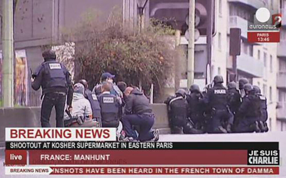 TRAGEDIE IN PARIS. Atacatorul si 4 ostatici, ucisi in asaltul de la supermarket. 4 oameni in stare grava, complicele a fugit - Imaginea 2
