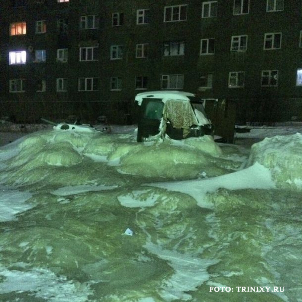 Motivul pentru care un oras din Rusia a ajuns sub un metru de GHEATA. Autoritatile au incercat sa tina totul secret. VIDEO - Imaginea 4