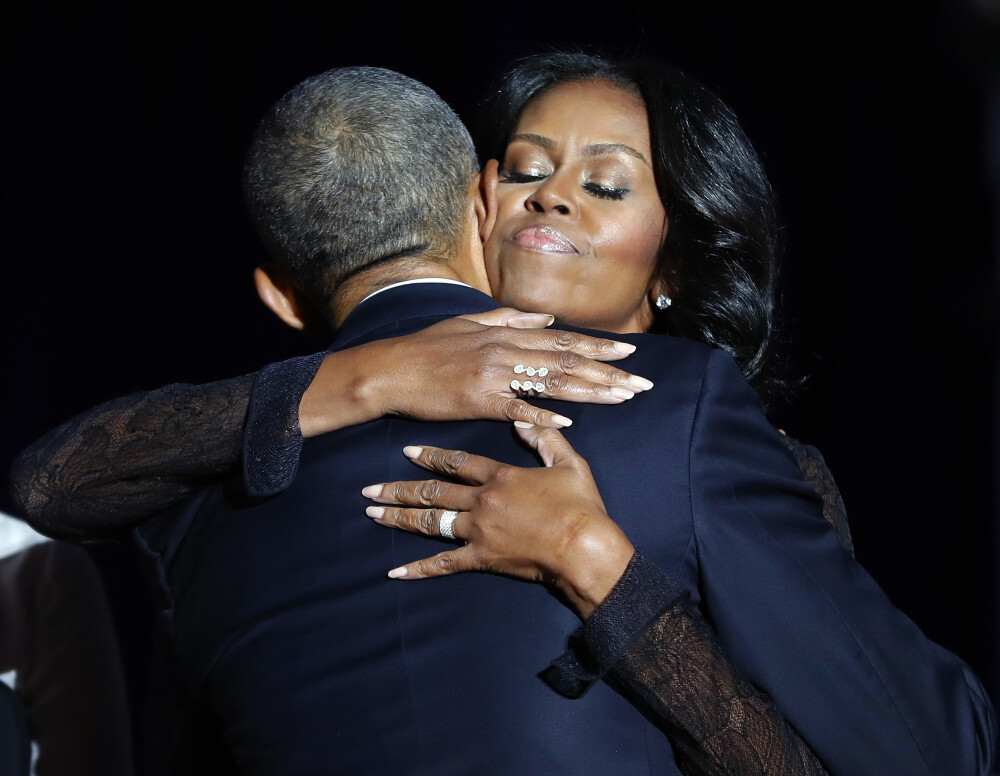Barack Obama, discurs de ADIO la Chicago, dupa 8 ani de mandat. Declaratie in lacrimi pentru sotia sa, Michelle. VIDEO - Imaginea 7
