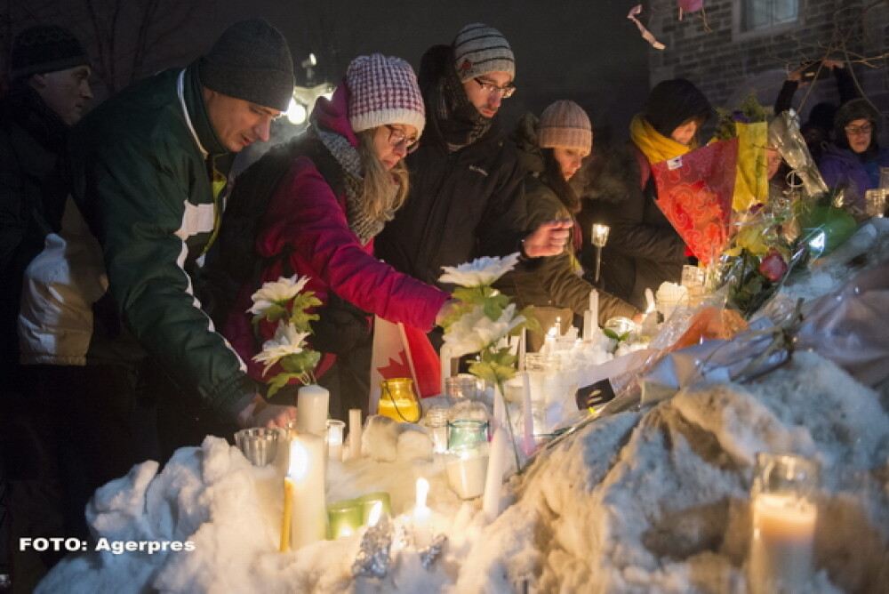 Canada este inca in stare de soc, dupa atacul terorist din moschee: 