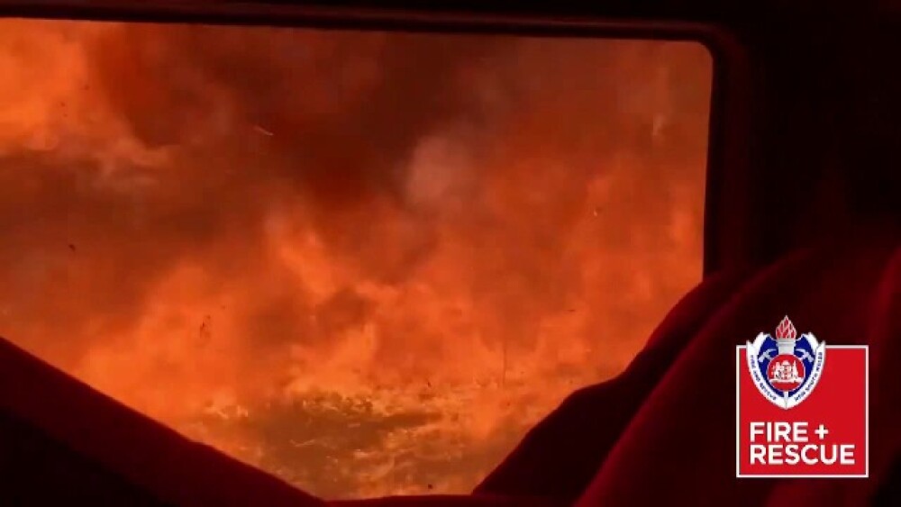 Stare de dezastru în Australia. Cum se vede infernul de foc din spațiu - Imaginea 4