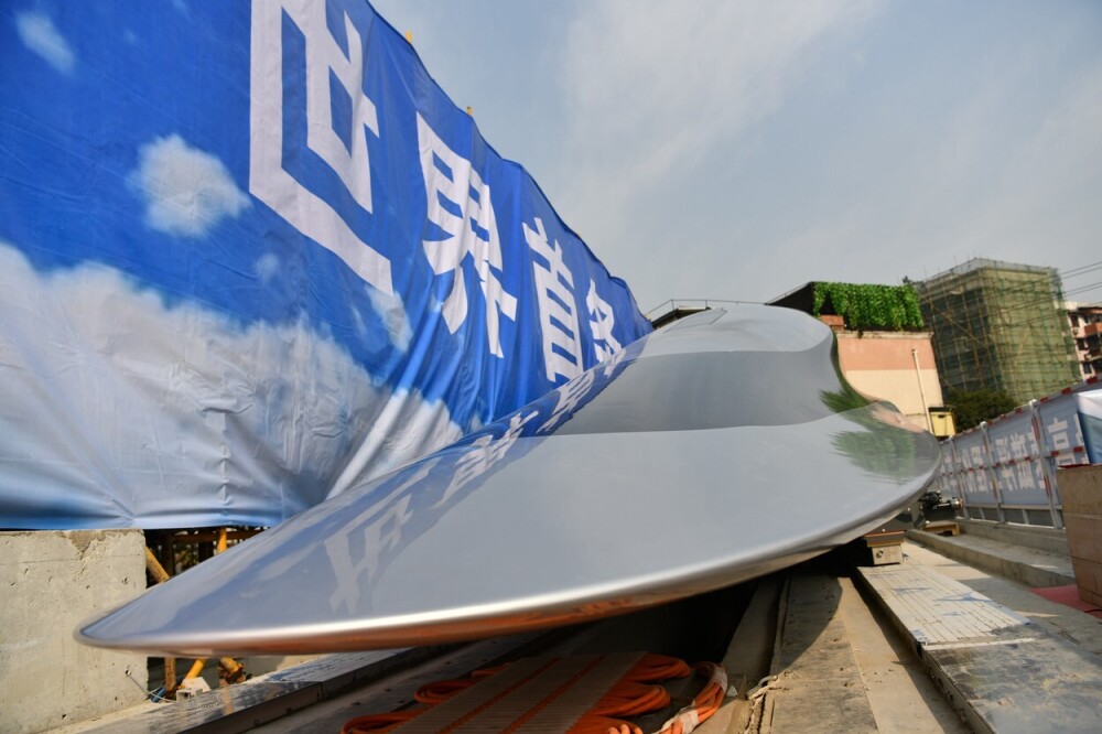 Prototip de tren care poate atinge viteza de 620 de km/h, lansat în China. Cum arată. GALERIE FOTO - Imaginea 5