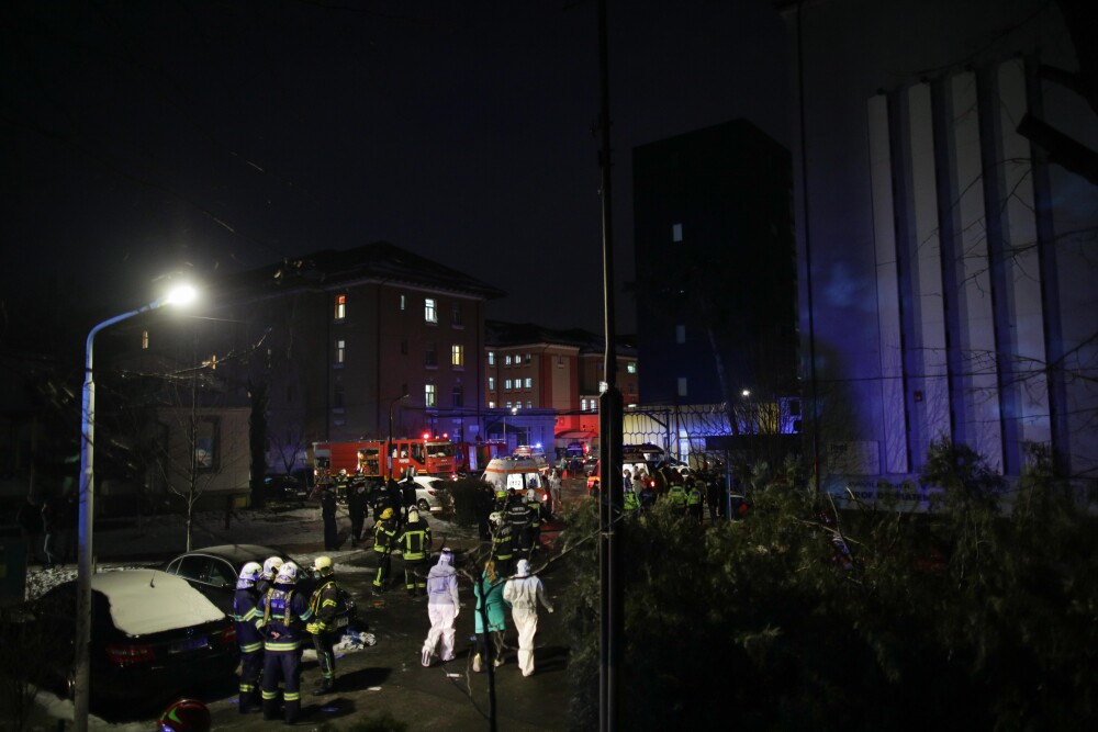 Incendiu de proporții la Institutul ”Matei Balș”. Cinci oameni au murit, zeci de pacienți au fost evacuați - Imaginea 4