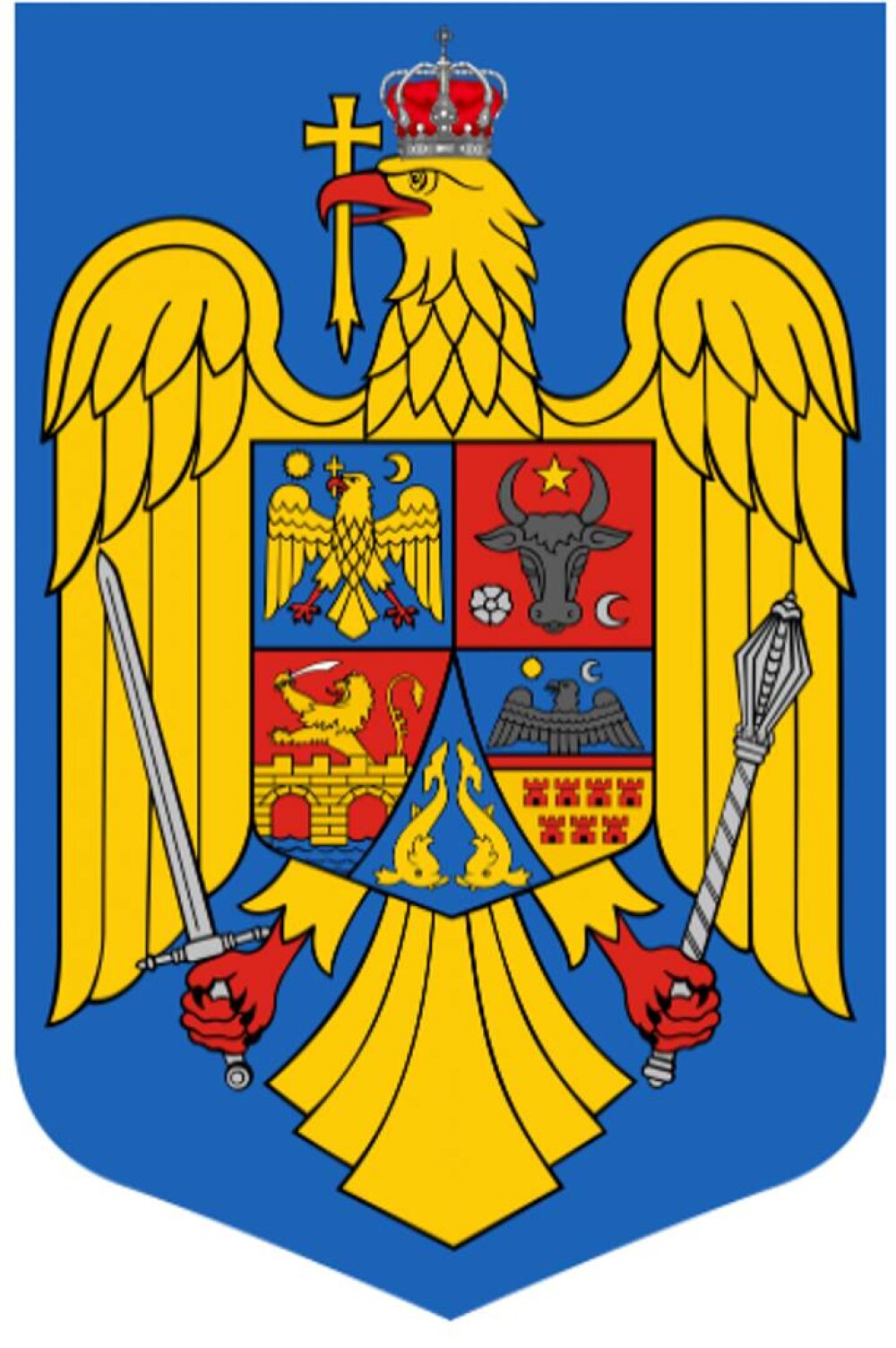 Liderii AUR, Simion și Târziu, vor să schimbe stema României, să pună ”Coroana de oțel” - Imaginea 2
