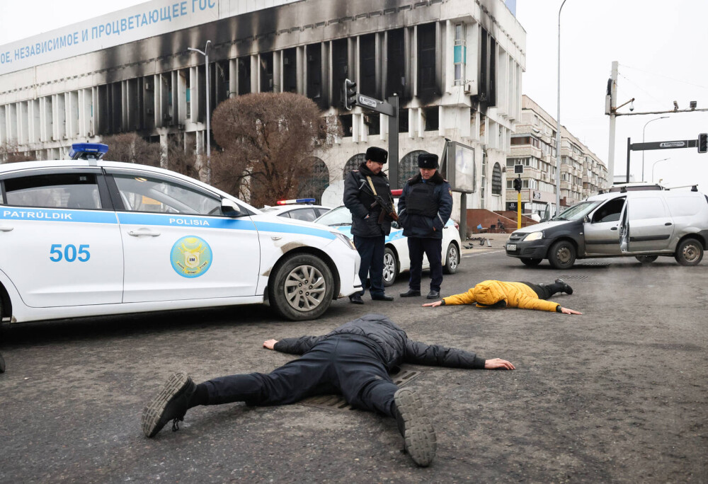 GALERIE FOTO Situația revine la normal în Kazahstan. Guvernul condamnă relatările media - Imaginea 6