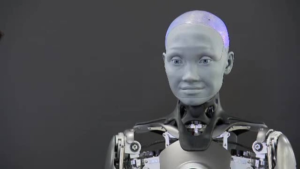 CES 2022. Înfricoșător: demonstrație VIDEO cu robotul umanoid Ameca. Vorbește ca un om - Imaginea 1