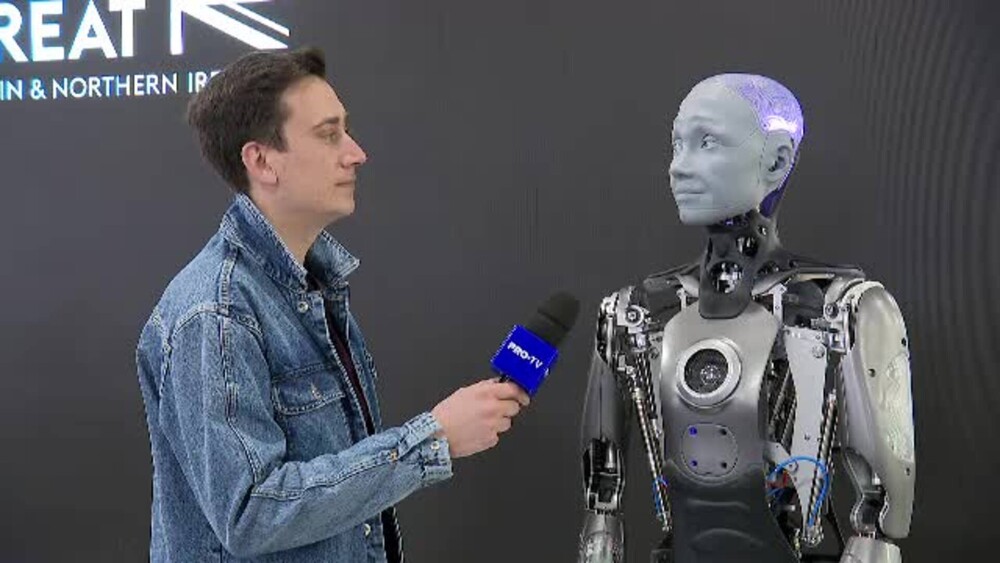 CES 2022. Înfricoșător: demonstrație VIDEO cu robotul umanoid Ameca. Vorbește ca un om - Imaginea 2