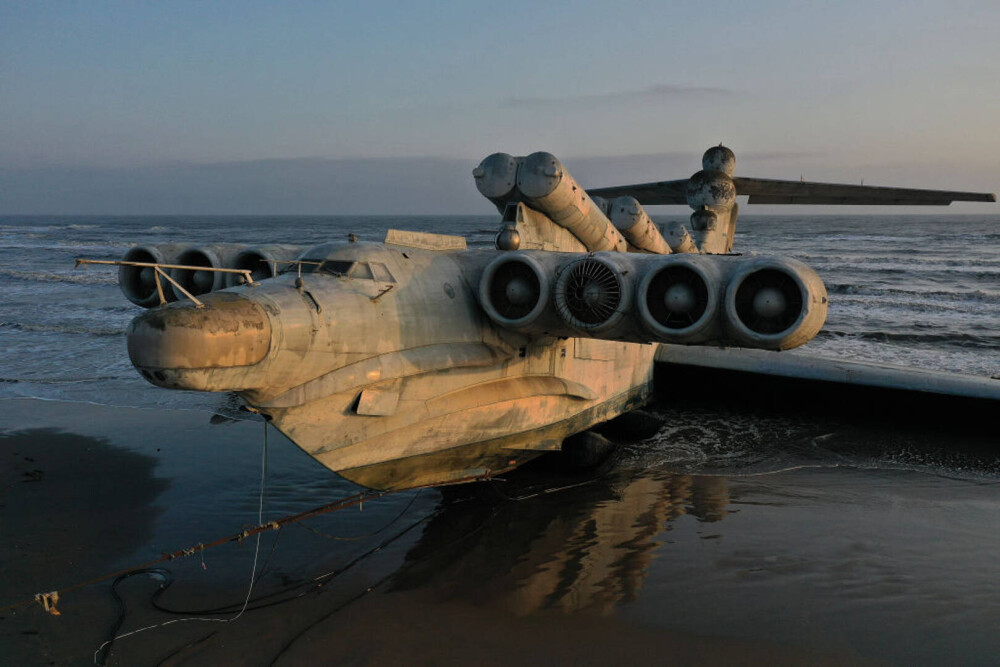 Monstrul de la Marea Caspică. Ce putea să facă unul dintre cele mai spectaculoase avioane din istorie GALERIE FOTO - Imaginea 3