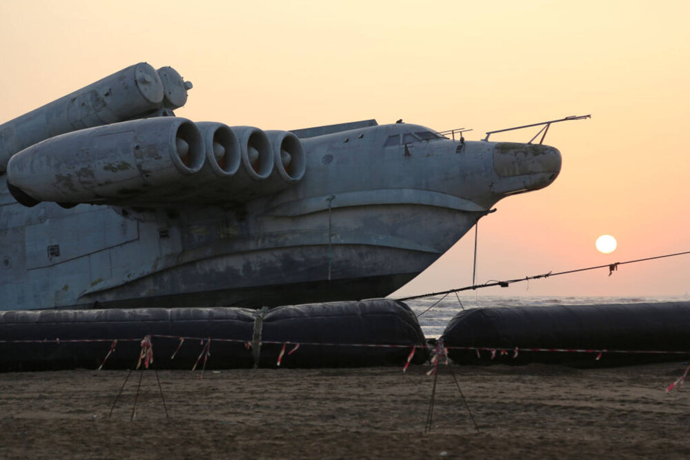 Monstrul de la Marea Caspică. Ce putea să facă unul dintre cele mai spectaculoase avioane din istorie GALERIE FOTO - Imaginea 4