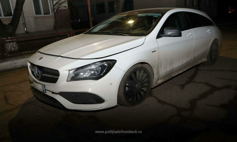 Mercedes furat din Italia, găsit în România. Proprietarul nu a mai plătit ratele și a crezut că nu vor fi probleme - Imaginea 1