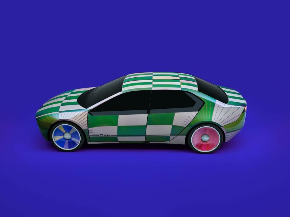 BMW a prezentat mașina care vorbește și își schimbă culoarea. Cum arată bolidul care nu are ecrane pe bord GALERIE FOTO - Imaginea 3