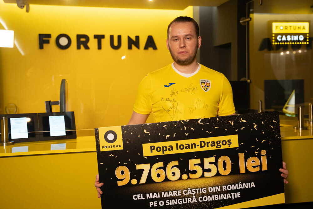 (P) Fortuna a plătit cel mai mare câștig la pariuri. Românul care a câștigat două milioane de euro cu un bilet de un leu - Imaginea 2