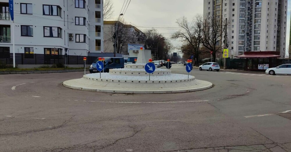 Două sensuri giratorii modulare, amplasate în Bucureşti. Unde se află GALERIE FOTO - Imaginea 4