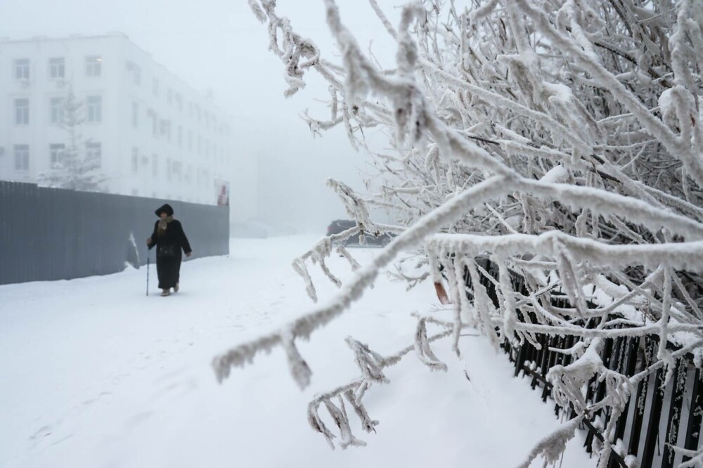 Cel mai friguros oraș din lume a înregistrat o temperatură de -50 de grade Celsius | GALERIE FOTO - Imaginea 7