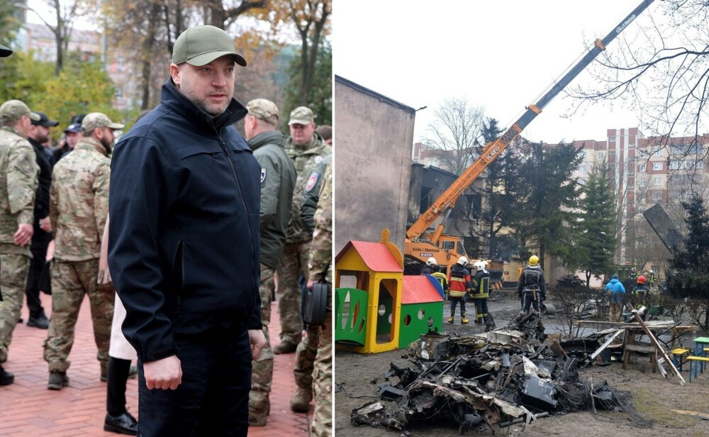 Ministrul de Interne ucrainean mort în accidentul de elicopter se îndrepta spre front. Care ar putea fi cauzele prăbușirii - Imaginea 1