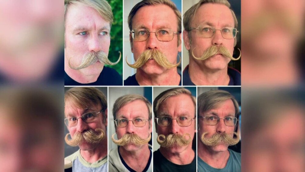 Cum a ajuns un bărbat să câștige bani frumoși pentru mustața sa. Soția este nemulțumită | GALERIE FOTO - Imaginea 3